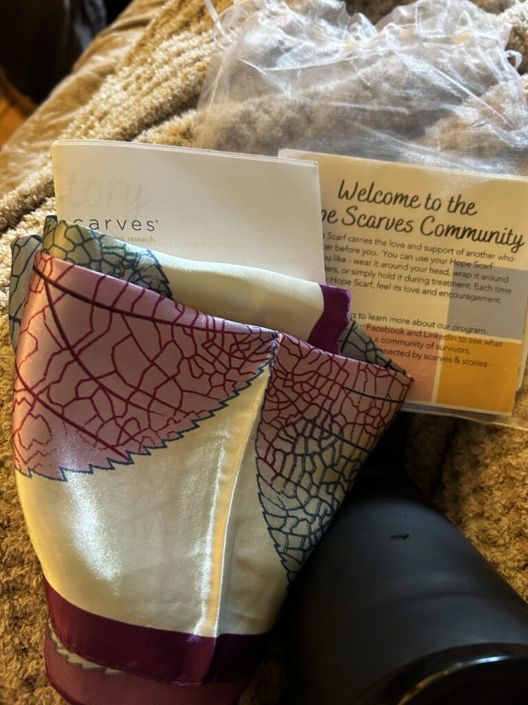 How to Get a Free Scarf During Cancer Treatment from Hope Scarves