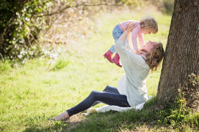 park, mother, girl, mama, child, toddler, landscape, tree, nature, pregnant, family, fun, baby, offspring, mom, happy mothers day, mum