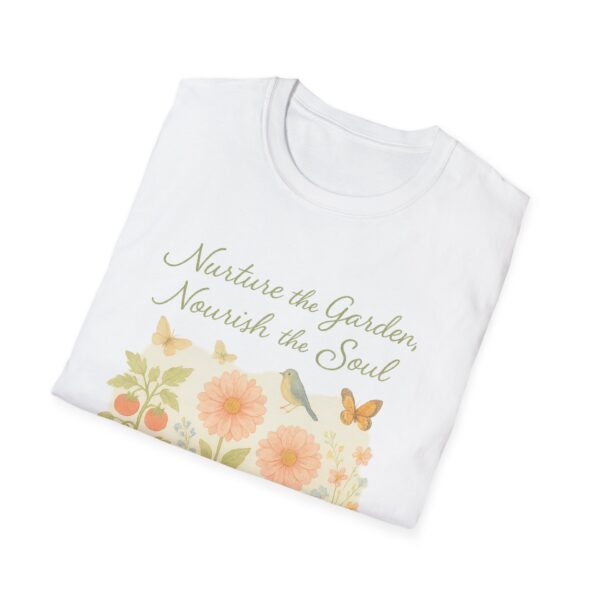 Garden-Themed Unisex T-Shirt - Nature Lover Gift, Floral Tee, Gardening Apparel, Eco-Friendly Clothing, Inspirational Design - Image 4