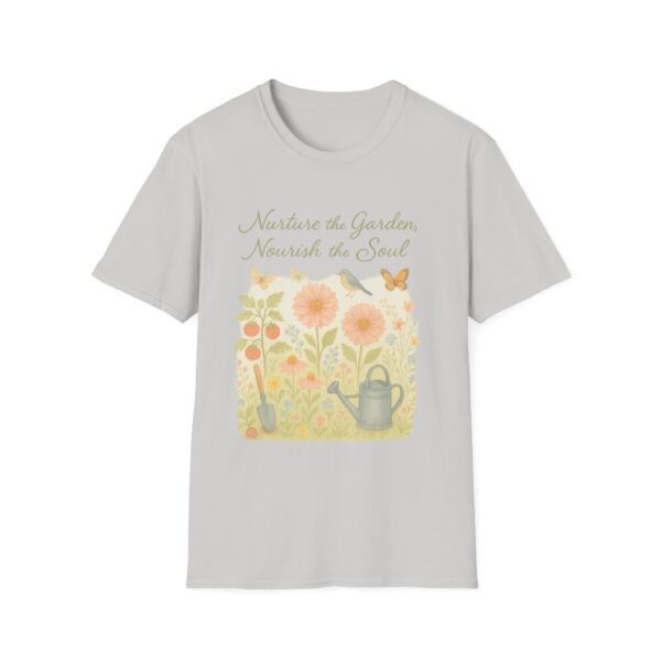 Garden-Themed Unisex T-Shirt - Nature Lover Gift, Floral Tee, Gardening Apparel, Eco-Friendly Clothing, Inspirational Design - Image 9