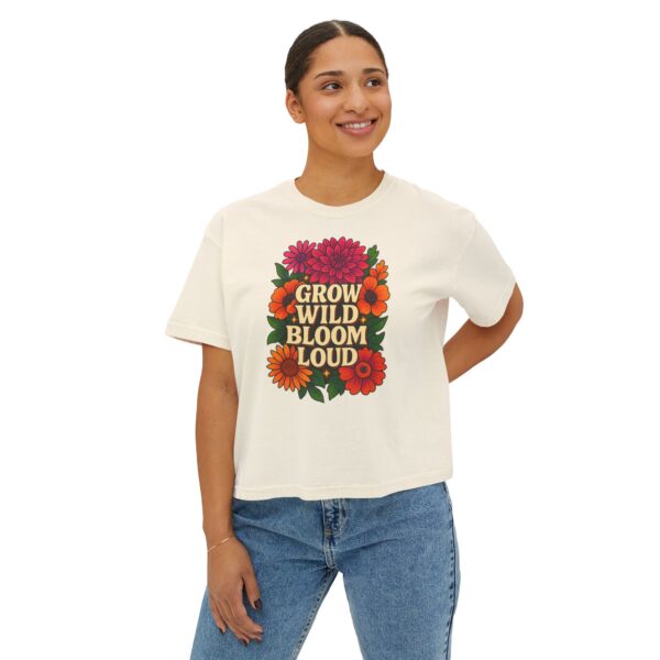 Colorful Flower T-Shirt - Image 3