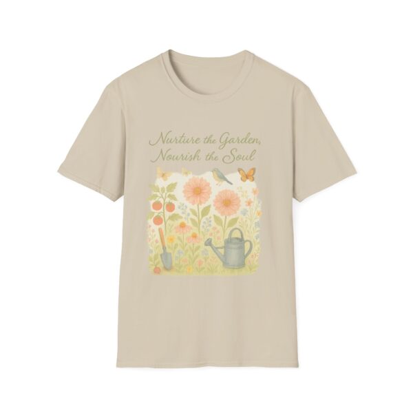 Garden-Themed Unisex T-Shirt - Nature Lover Gift, Floral Tee, Gardening Apparel, Eco-Friendly Clothing, Inspirational Design - Image 5